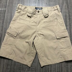 LAPG Men's Beige Cargo Shorts